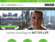 Tablet Screenshot of calmercoaching.com